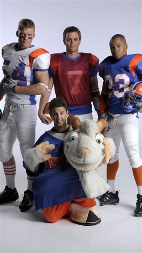 VEILED on Instagram: "Blue Mountain State- Season 1, Ep 12. The team finds out that they are being tested for drugs. They have to stay sober for at least three days, but they cannot function normally. Thad forces the team to use his ‘oil change’ method to pass the NCAA drug test. Fun facts: - The school colors were inspired by Boise State’s football program. - The series was shot mainly in Montreal, Canada using John Abbott College and McGill University for most campus and field scenes. - Thad C
