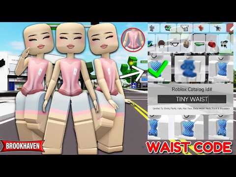 OMG 😱 FREE TINY WAIST in Brookhaven NO ERROR (STILL WORKS 2026!)