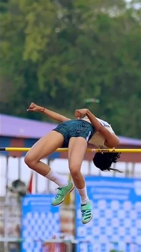 😲Believe in your legs Believe in your flight#highjump#athletics #sportsreels#athlete#youtubeshorts