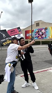 Canadian voice actor Eric Bauza (Looney Tunes) explains the SAG-ACTRA actors strike from the picket lines. | Complex Canada | Facebook