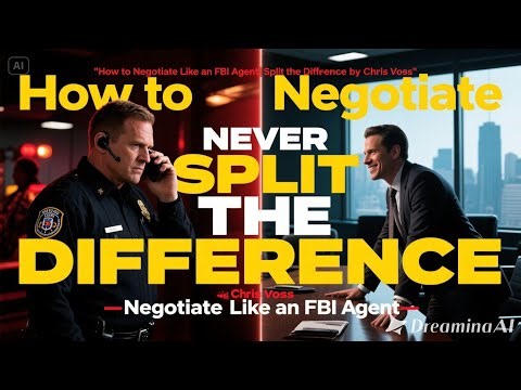 How to Negotiate Like an FBI Agent | Never Split the Difference by Chris Voss