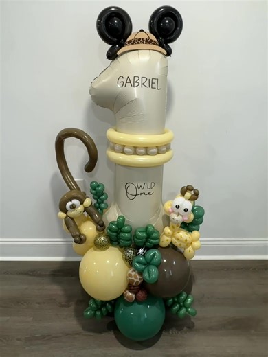 Mickey mouse safari balloon bouquet! 🦒🌿 . . . #balloons #balloonartist #balloonart #balloondecor #balloondecoration #mickeymouse #mickeymousesafari #safari #mickeysafari #safariparty #balloonbouquet #birthdayboy #fypシ゚viral #fypage #fypp #nj #newjersey #following #parati #safariparty #safaritheme #safarithemedparty