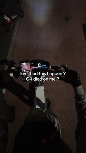 G4 scooter died while throttle on — why it won’t move