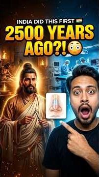 The Plastic Surgery Secret ||Modern Medicine or Ancient India? #sushruta #plasticsurgery