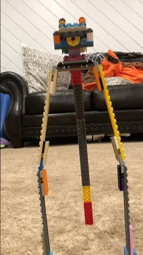Lego war of the worlds tripod alien I made with LEGO