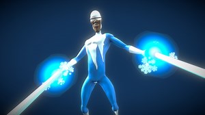 Frozone - The Incredibles - Download Free 3D model by Jacob Quintana (@jacobq1004)