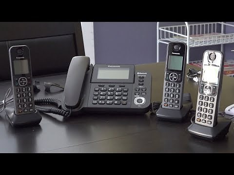 Unboxing Panasonic Telephone KX-TGF383M