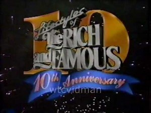 WCBS 1993 Lifestyles of The Rich and Famous 10th Anniversary Commercial