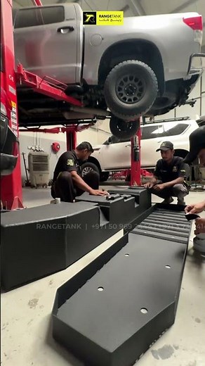 Toyota Tundra Fuel Tank Installation
