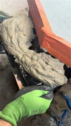 Extruded quick-setting mortar #training #mason #BTPCFA #mortar #quickset