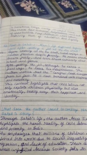 class12 Lost spring exam useful resources