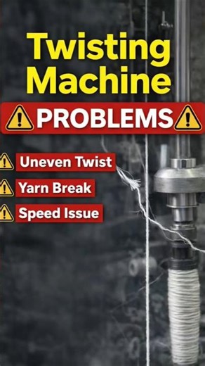 Twisting Machine Yarn Problems 😳#youtubeshorts