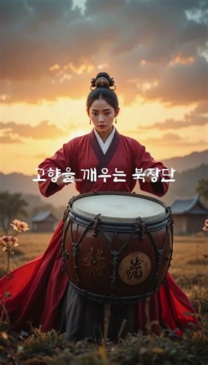 고향을 깨우는 북장단 🥁 한국 전통 리듬 #shorts 1