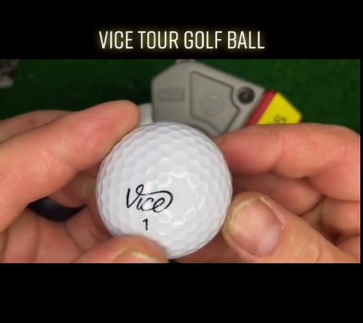 Opening up the Vice Tour golf ball to see what’s in there. #golftok #golf #golfer #golfswing #fyp #foryoupage