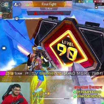 হঠাৎ করে টিমমেট সবাই শেষ 😡 || আমি কি ২০ hp দিয়ে একাই Booyah করতে পারবে 🤔 #freefire #regiontop1