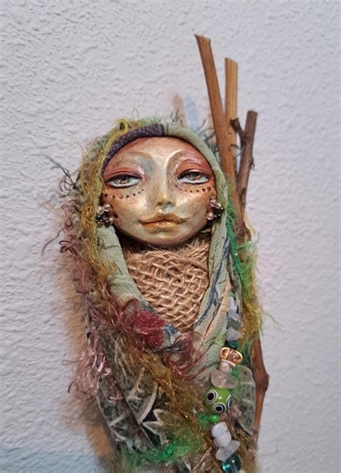 OOAK Art Doll, Textile Doll, Handcrafted Doll - Etsy