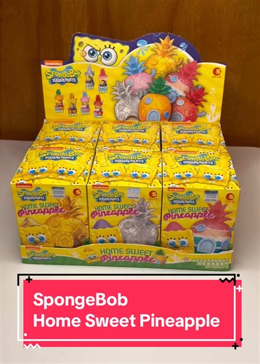 Which pineapple is your favorite? 🍍 SpongeBob SquarePants Home Sweet Pineapple Series 🍍 🛟 Full set building blocks blind box unboxing. 🫧 #spongebob #buildingblocks #asmrsounds #bikinibottom #blindboxunboxing