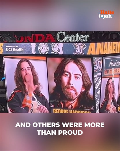 1.2M views · 753 reactions | During a hockey game, a camera looked among the audience for people who looks like celebrities, among them Ben Affleck, Jack Sparrow, Ryan Gosling and George Harrison. The look-alikes were all hilarious. | Hallelujah | Facebook