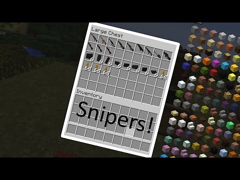 Snipers in Vic's Modern Warfare Mod in Minecraft 1.12.2! [Lumin MC]