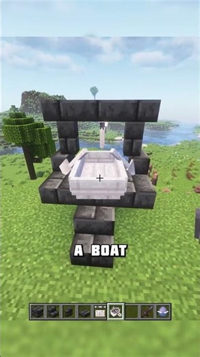 Wind gun in Minecraft #shorts