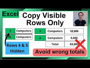 Why Your Excel Copy Paste Includes Hidden Rows - And How to Fix It