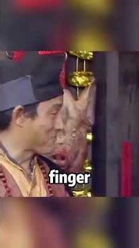 The man can actually make the severed finger grow back#shorts #film #movie #drama