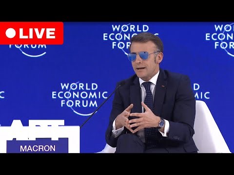 LIVE: French President Macron Delivers Special Address at World Economic Forum in Davos | APT