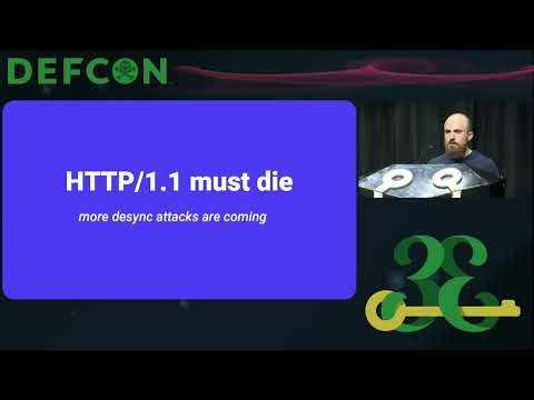 DEF CON 33 - HTTP 1 1 Must Die! The Desync Endgame - James 'albinowax' Kettle