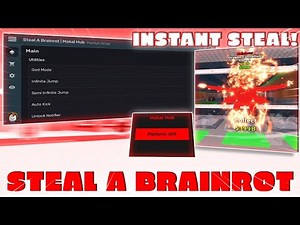 🔥Steal a Brainrot Script (2025 Pastebin) | 😱Instant Steal, Noclip, Fast Steal *NOKEY*🔮