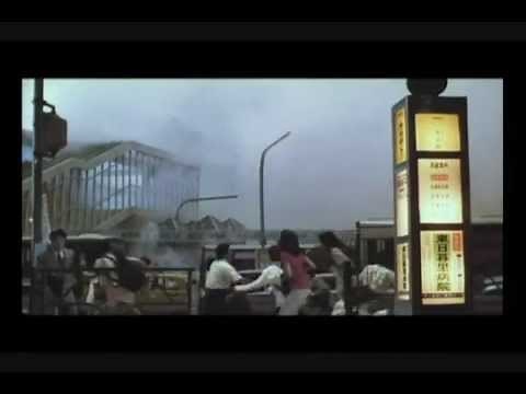 Gamera 3: the landing scene