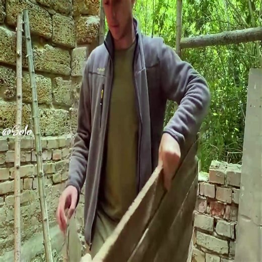 Constructing a Secret Stone House Repairing a Bushcraft House to Provide a Cozy and Warm Shelter with Stove | Robert Williams