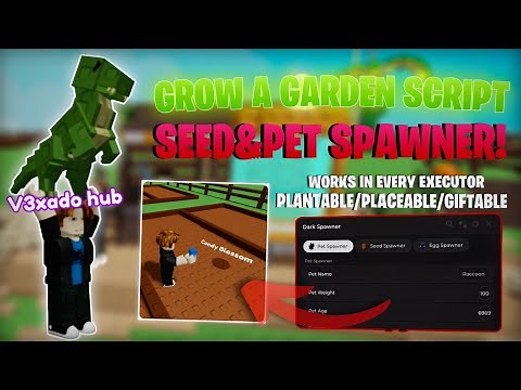 [🧬PET MUTATION UPDATE!] GROW A GARDEN SCRIPT PET SPAWNER - KEYLESS/NO BAN | SPAWN ANYTHING YOU WANT!