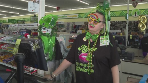 Dollar Tree employee in Wisconsin spreads joy with festive outfits