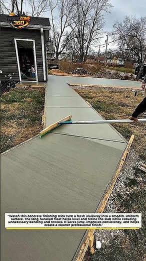 This Concrete Trick Wins #ConcreteTok #Construction #Satisfying
