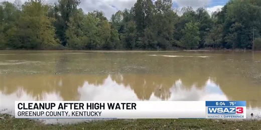 Cleanup underway after high water in Greenup County