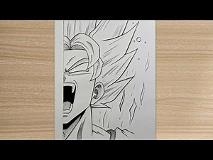 How to Draw Goku Super Saiyan || Step by Step for Beginners