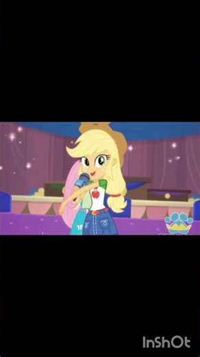 Maybe ✨️ Fluttershy 🦋 got nervous with Applejack 🍎 but 😅 ! mlp edit 💖 ✨️