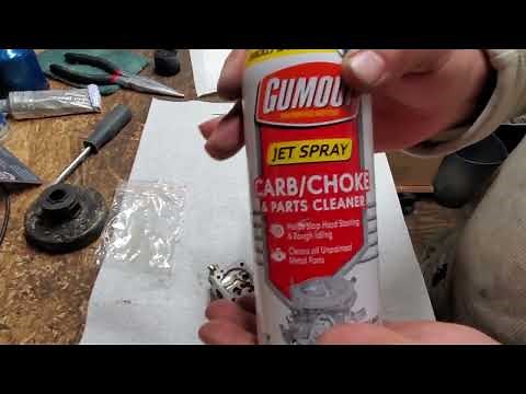 HOW TO: Clean and rebuild the carburetor on your STIHL MS170 017 MS180 018 CHAINSAW ZAMA SB57A/B/C