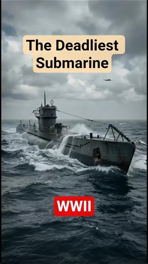 The Deadliest Submarine Ever Built? Type VII C U-Boat Explained ⚓🔥 #Shorts #history