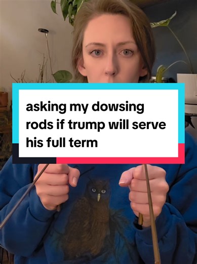 Replying to @.sassycat3 Asking my dowsing rods if Trump will serve his full term #trump #usapolitics #futurepredictions #dowsingrods #energyreading