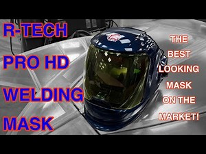 R-TECH PRO HD WELDING MASK REVIEW ‪@rtechweldingtv‬