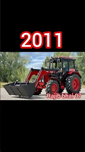 belarus tractor evolution video 1946-2025 #shorts