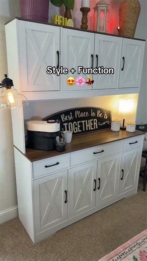 Transform Your Space: Unmissable Kitchen Pantry & Coffee Bar Deals! 🔥👀 #home #farmhouse