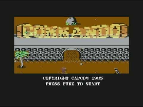 Commando (C64) gameplay