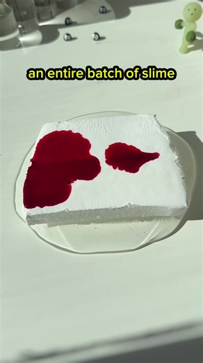 Funny Slime Making Mistake with Instant Snow Powder