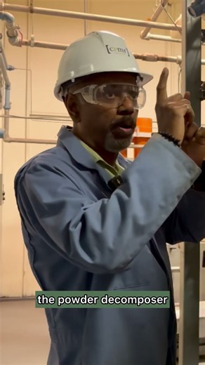 CVMR’s Third-Stage of metal refining | #metal #metallurgy #shorts #viral #innovation