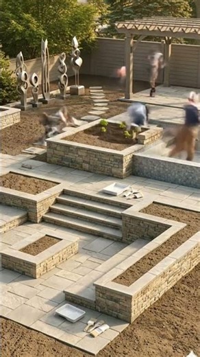 An incredible transformation! 🌿✨ #transformation bl#backyard #homedecor #shorts