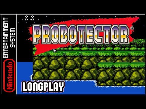 Probotector - Full Game 100% Walkthrough | Longplay - NES
