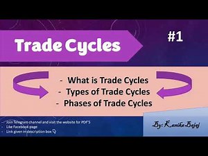 Trade Cycles | Types | Phases of Trade Cycles | Part-1 | EK:)