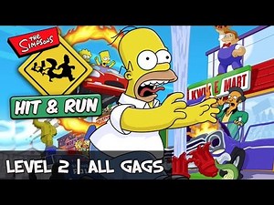The Simpsons Hit And Run - Level 2 All Gags [Collectible Guide]